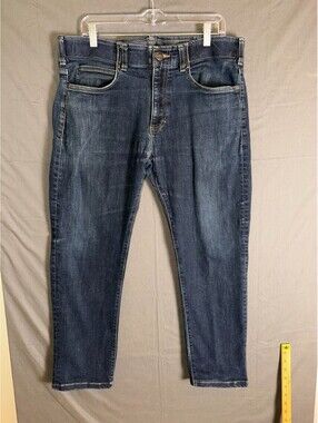 Lee Extreme Slim Motion MVP Jeans Men’s 36x30 Dark Wash Denim